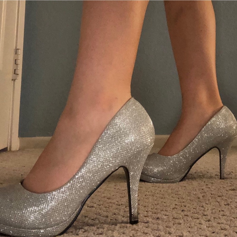 Sparkly heels
